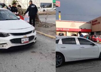 Choque en avenida Marte R. Gómez