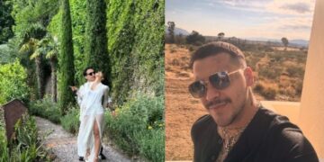 Christian Nodal comparte tierna foto con Ángela Aguilar tras polémica en Zacatecas