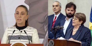 Claudia Sheinbaum anuncia apoyo de México a Bachelet para dirigir la ONU