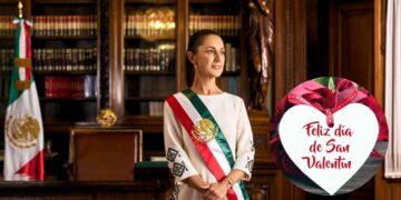 Claudia Sheinbaum envía mensaje a los mexicanos por el Día del Amor y la Amistad