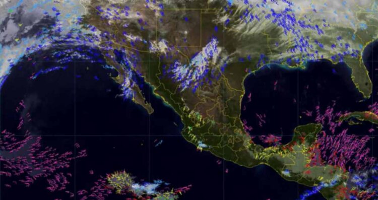 Clima en México 25 de febrero