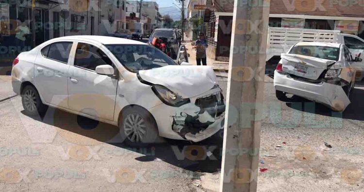 Conductor omite alto por presunta falla de frenos y deja una mujer herida en Ciudad Victoria, Tamaulipas