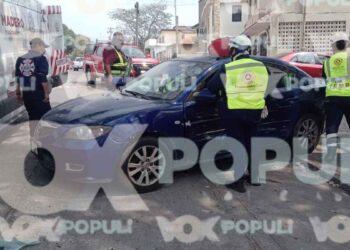 Conductora es hospitalizada tras participar en un accidente en Ciudad Madero, Tamaulipas