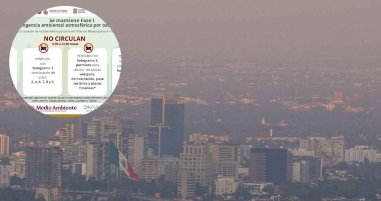 Contingencia ambiental continúa en la CDMX: ¿Qué vehículos no deben circular HOY 17 de febrero?