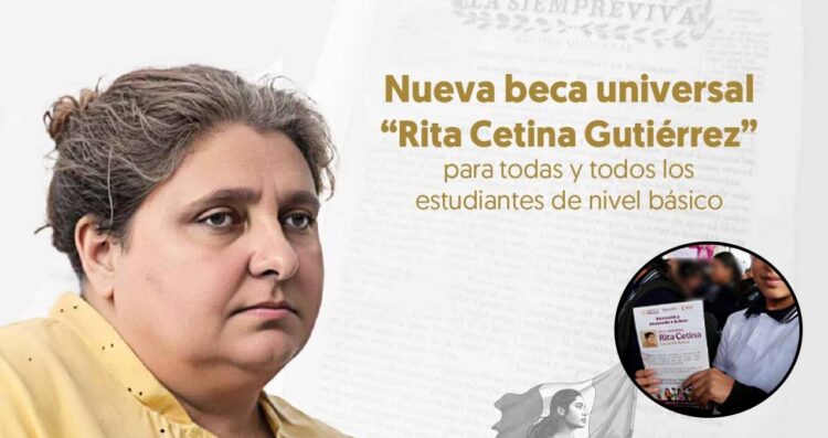 ¿De cuánto será el pago que recibirán los beneficiarios de la Beca Rita Cetina 2026?