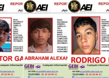 Desaparecen tres jovencitos en Escobedo, Nuevo León