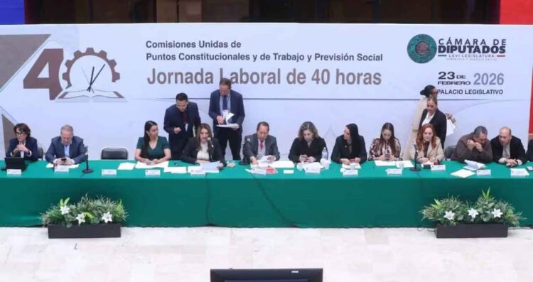 diputados comisiones jornada laboral