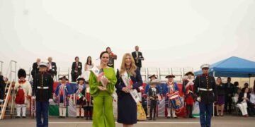 Dos Laredos refrendan alianza binacional en la Ceremonia del Abrazo 2026; Carmen Lilia es nombrada Señora Internacional