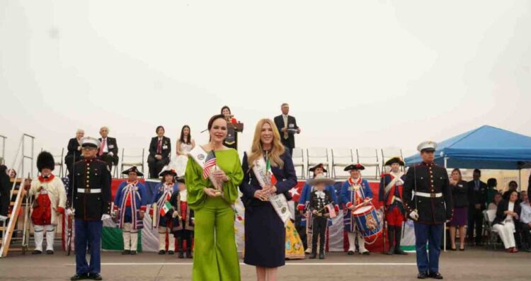 Dos Laredos refrendan alianza binacional en la Ceremonia del Abrazo 2026; Carmen Lilia es nombrada Señora Internacional
