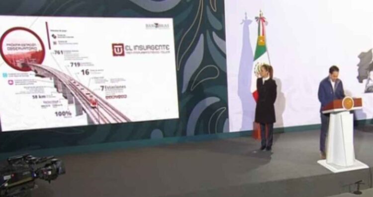 El Tren Insurgente pasó todas las pruebas satisfactoriamente, afirma Alberto Mendoza