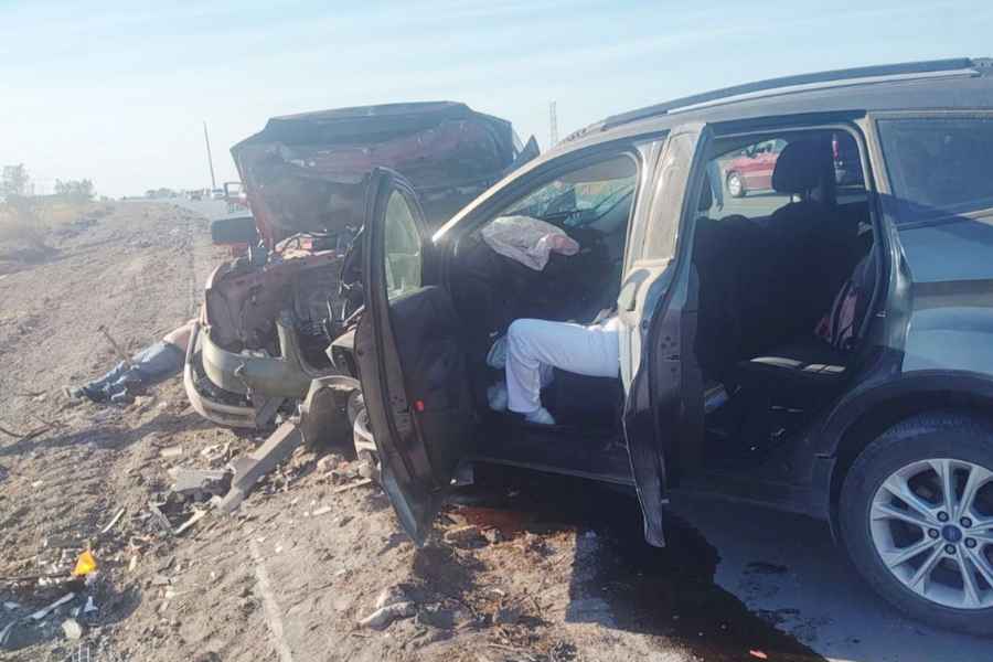 Enfermera del IMSS pierde la vida tras choque frontal en el viaducto de Reynosa, Tamaulipas