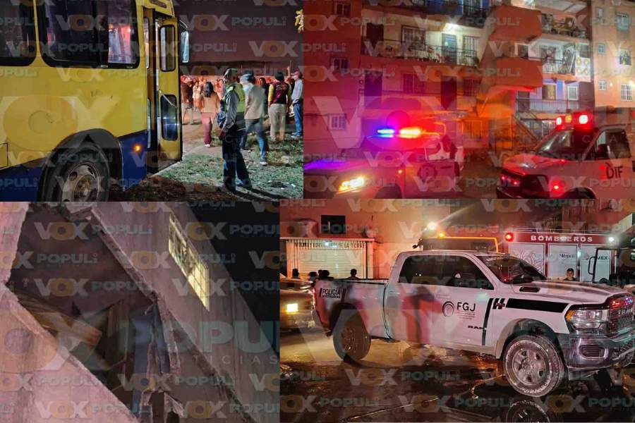 Evacuan edificio tras explosión por gas en fraccionamiento Los Olivos II en Altamira, Tamaulipas