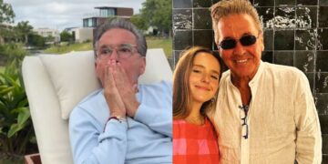 Evaluna sorprende a Ricardo Montaner en Buenos Aires junto a sus hijas