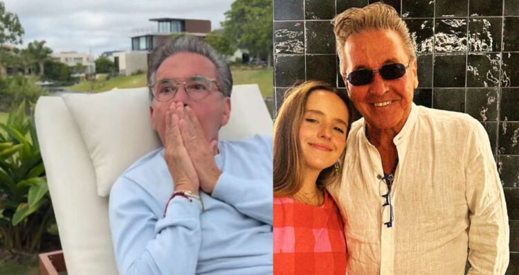 Evaluna sorprende a Ricardo Montaner en Buenos Aires junto a sus hijas