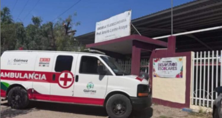 Ex marido ataca con cuchillo a empleada dentro de telesecundaria en Güémez, Tamaulipas 