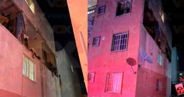 Explosión en departamento Altamira