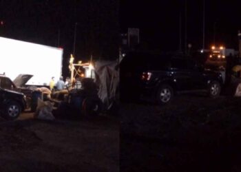 Explota llanta de tráiler y deja gravemente herido a trabajador en la Carretera Victoria-Zaragoza