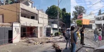 FOTOS: Se registra fuerte explosión en vivienda de la alcaldía Álvaro Obregón, Ciudad de México