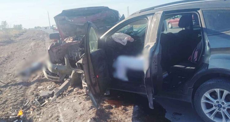 Fallece enfermera del IMSS tras choque frontal en el viaducto de Reynosa, Tamaulipas