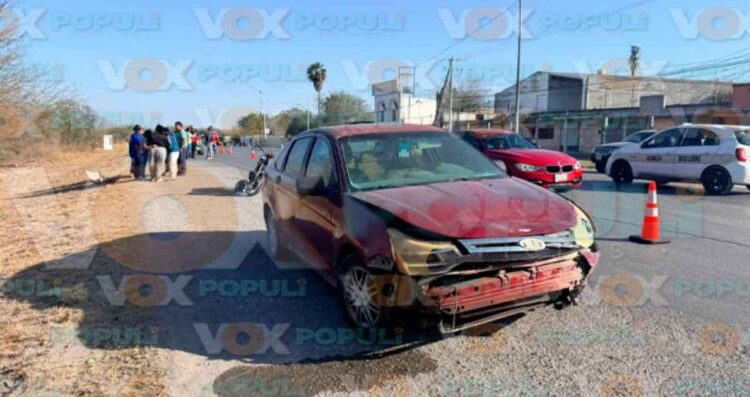 lesiones motociclista hijo carretera Ribereña