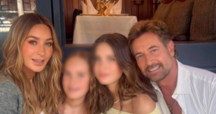 Gabriel Soto y Geraldine Bazán reaparecen juntos para celebrar a sus hijas