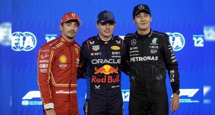 George Russell Max Verstappen