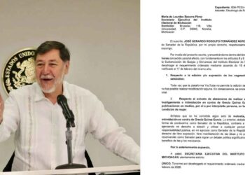 Gerardo Noroña borra videos sobre Grecia Quiroz y rechaza hostigamiento