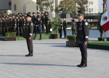 Guillermo Briseño Lobera toma protesta como comandante de la Guardia Nacional