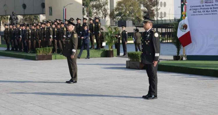Guillermo Briseño Lobera toma protesta como comandante de la Guardia Nacional