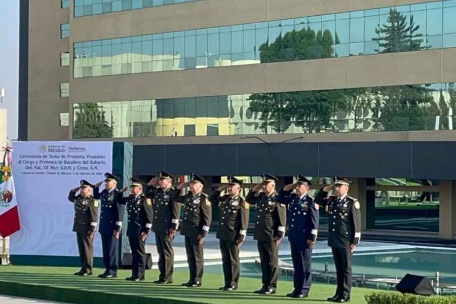 Guillermo Briseño Lobera toma protesta como comandante de la Guardia Nacional