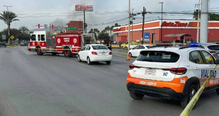 Hombre conducía en Monterrey