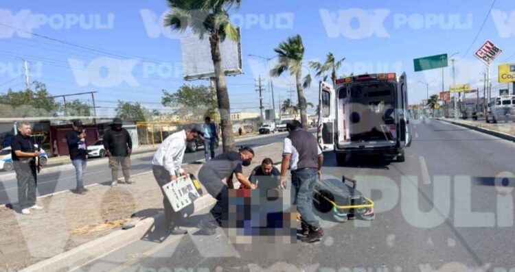 Hombre resulta gravemente lesionado al ser atropellado en Reynosa, Tamaulipas