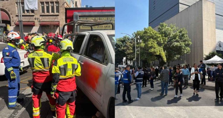 IMÁGENES: Así se vivió el Primer Simulacro 2026 en la CDMX