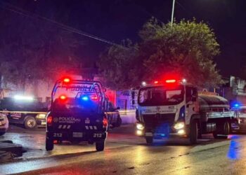 Incendio hombre en Monterrey