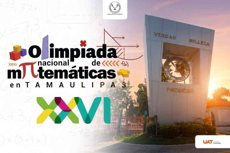 Invita la UAT a concursar en Olimpiada Nacional de Matemáticas