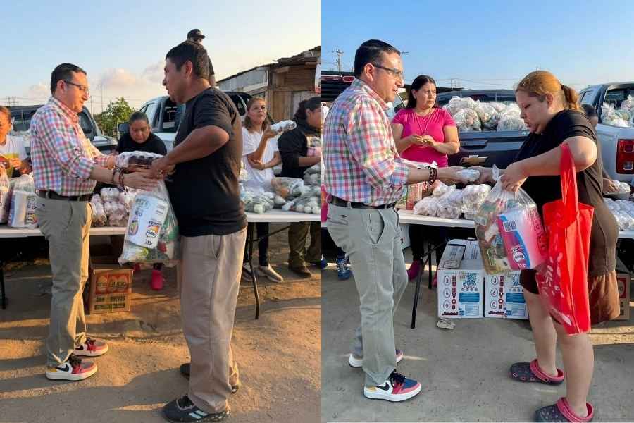 Jornada solidaria del equipo CH beneficia a familias vulnerables en Altamira, Tamaulipas