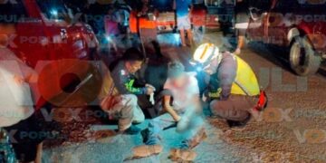Gutiérrez de Lara accidente motocicleta