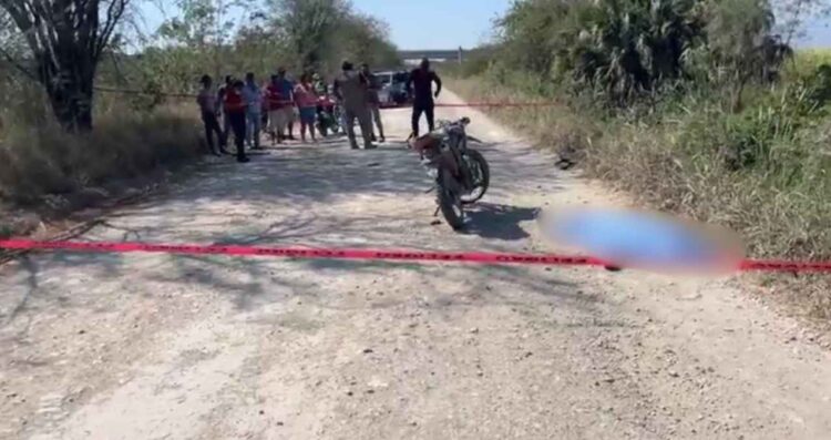 motociclista ejido Tejeda