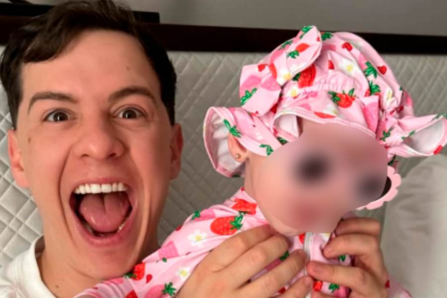 Lele Pons y Guaynaa muestran por primera vez el rostro de su hija Eloísa