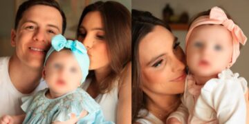 Lele Pons y Guaynaa muestran por primera vez el rostro de su hija Eloísa