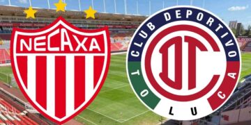 Liga MX ¿A qué hora y dónde ver en vivo el partido de Necaxa vs Toluca