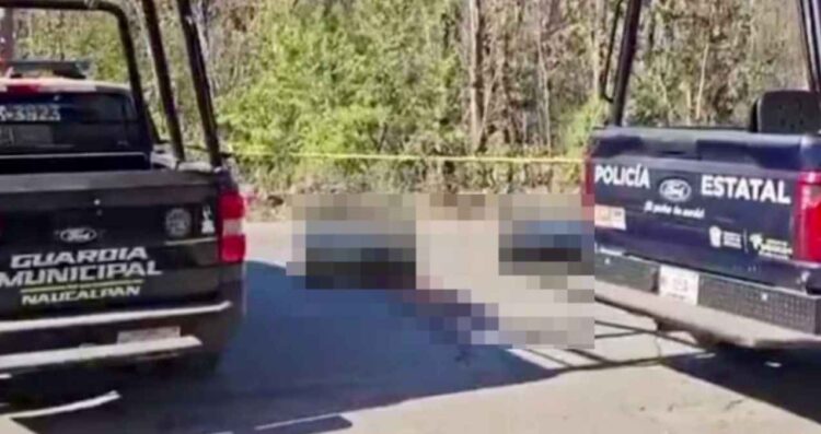 Localizan a dos hombres sin vida en plena calle de Naucalpan, Estado de México