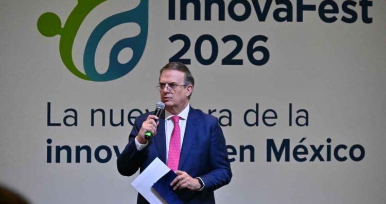 Marcelo Ebrard solicita minuto de silencio durante el InnovafFest 2026 tras fallecimiento de militares en operativo en Jalisco