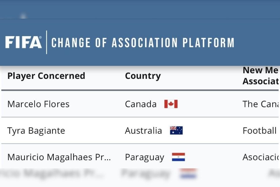 Marcelo Flores Selección de Canadá