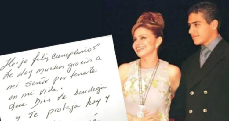 María Sorté felicita a su hijo Omar García Harfuch por su cumpleaños