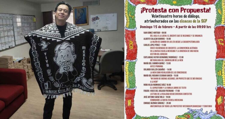 Marx Arriaga inicia ‘plantón’ en la SEP tras su despido