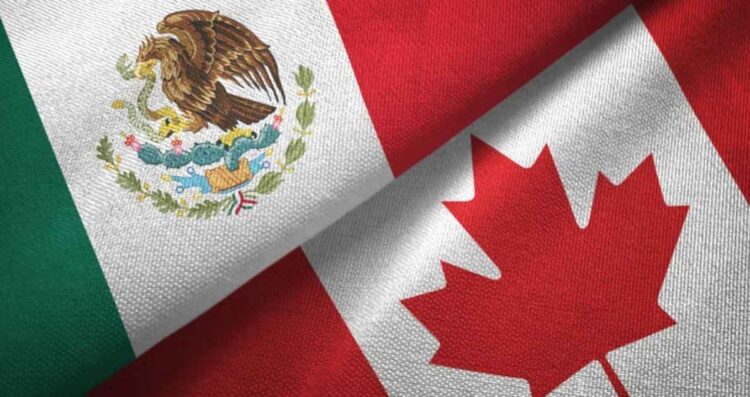 delegación canadiense México