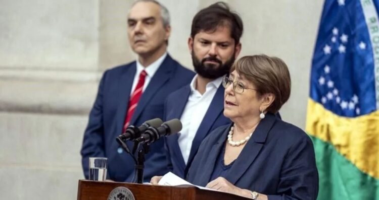 Michelle Bachelet recibe apoyo de México, Chile y Brasil para encabezar la ONU