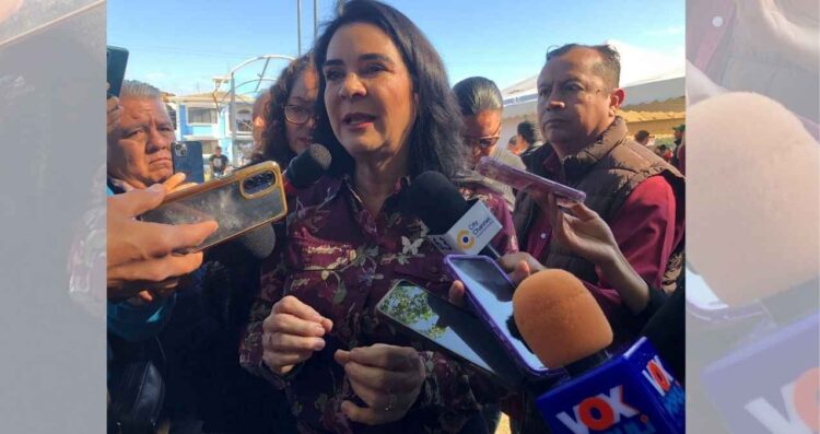 Mónica Villarreal Anaya defiende y refurza avances en seguridad de Tampico, Tamaulipas