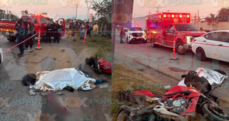 Motociclista falleció en Altamira (1)